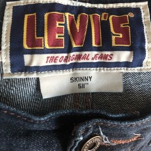 Levi’s 511 Skinny Indigo Jeans 36x30